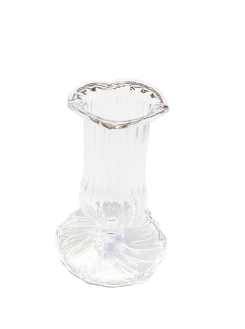 Candleholder Clear Trim