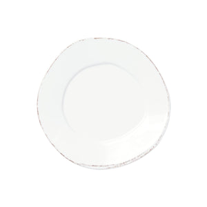 Melamine Lastra White Salad Plates