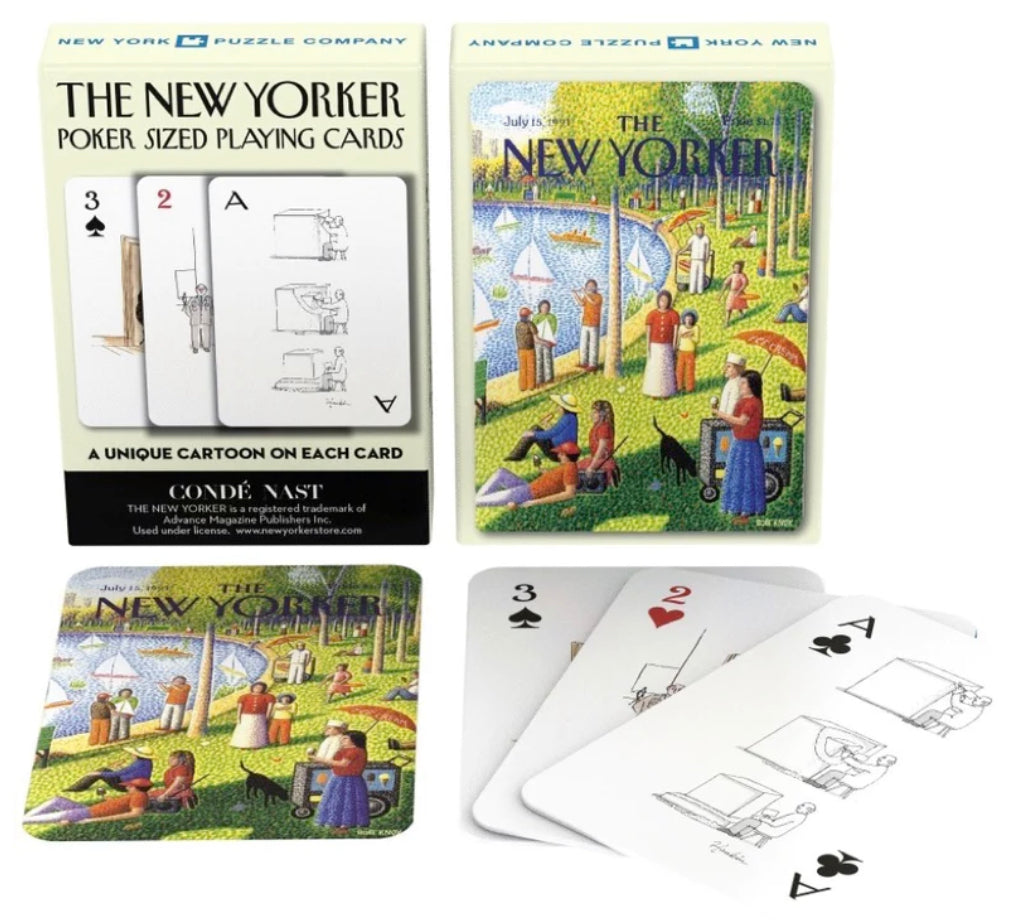 Fine Arts Cartoons Playing Cards