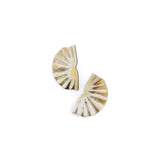 Natural Fan Earrings