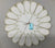Deco Gold Scallop Round Placemat- Set of 4