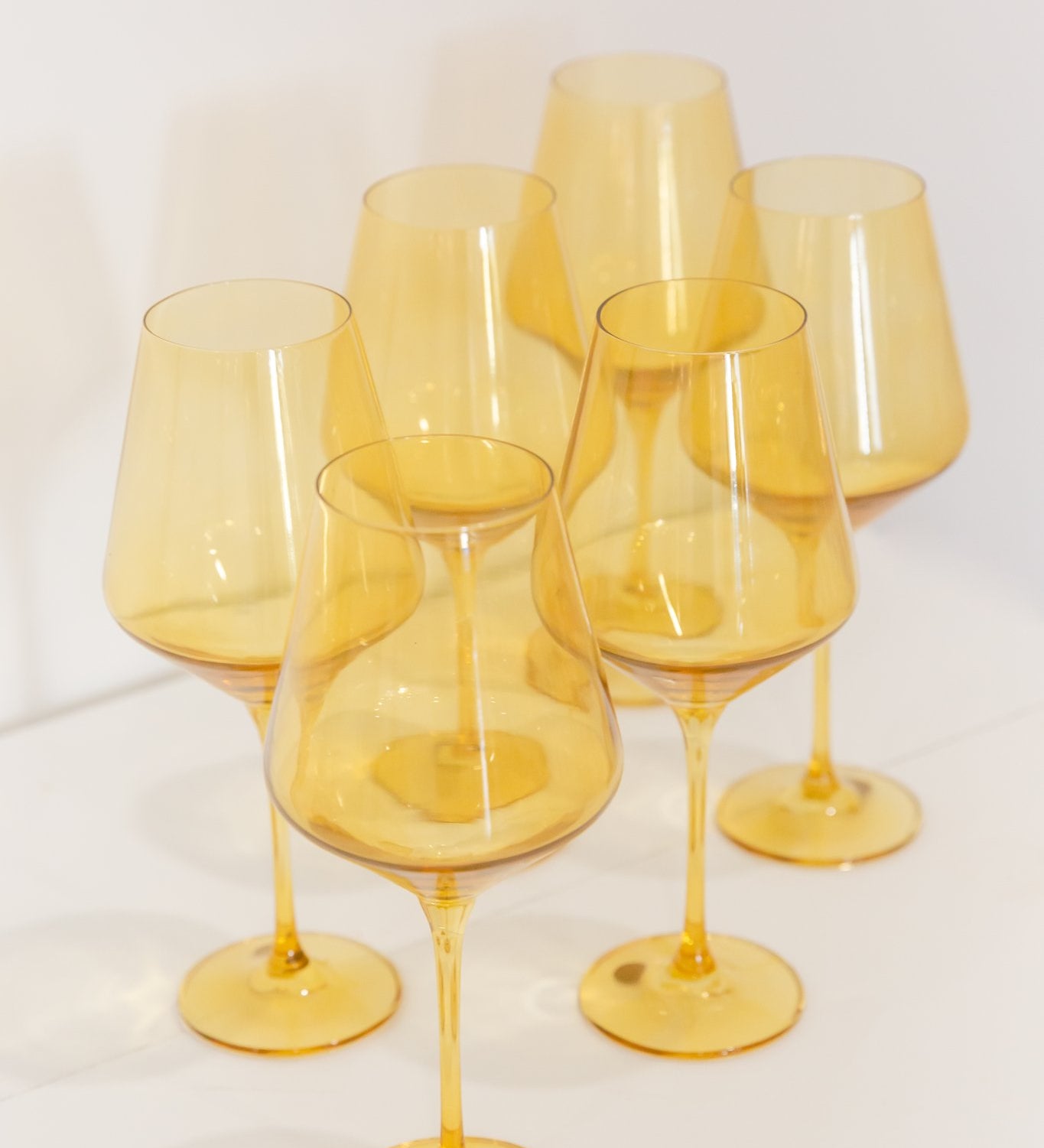 Estelle Colored Wine Stemware