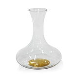 Brunello Wine Decanter With Gold Base