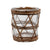 Glass and Rattan Votive
