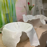 Linen Scallop Bunwarmer
