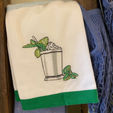 Mint Julep Tea Towel Set of 2
