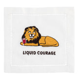 Liquid Courage Cocktail Napkins