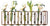 S/7 Small Hinged Flower Vase