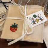 Dalia Cocktail Napkins Strawberries