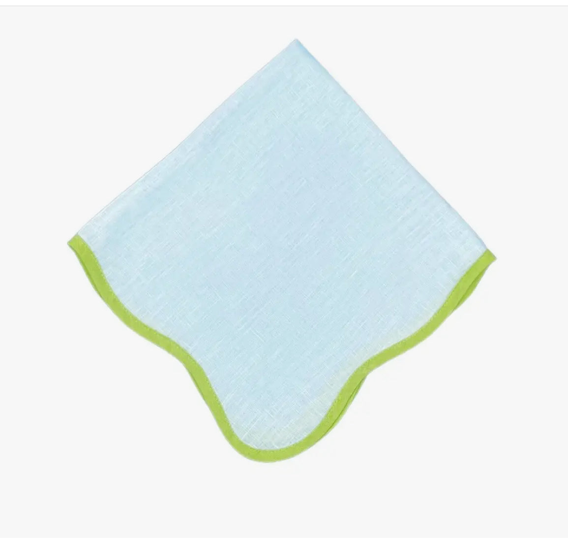 Blue and Green Wave Napkin
