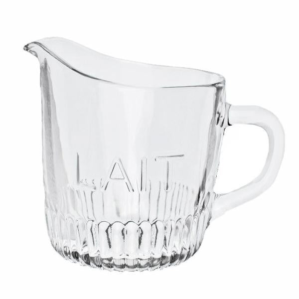 Depression Glass Creamer "Lait"