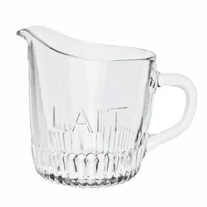 Depression Glass Creamer "Lait"