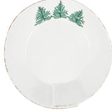 Melamine Lastra Holiday Large Shallow Serving Bowl