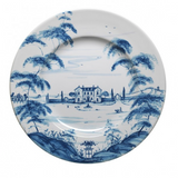 Country Estate Delft Blue Dinner Plate Main House