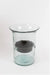 Glass Candle Cylinder With Rustic Insert - Small