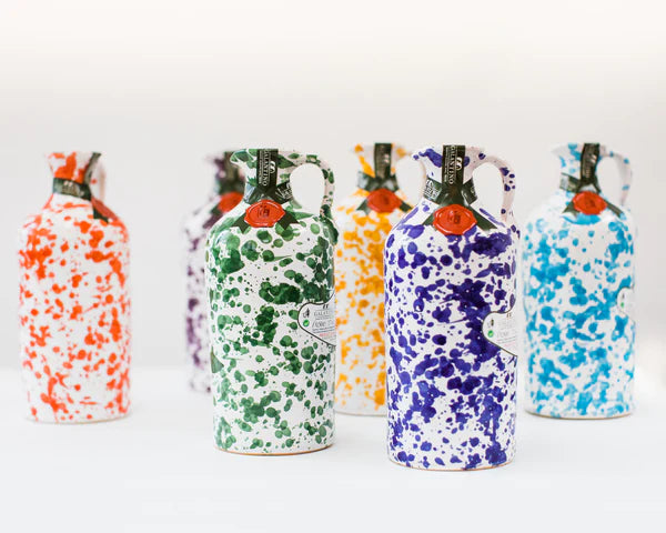 Hand-painted Extra Virgin Olive Oil- Ceramic