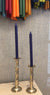 Sierra Modern Bamboo Gold Candlestick Holder- Small
