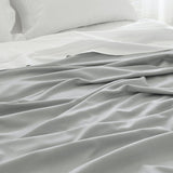 Matouk- Dream Modal King Blanket Silver