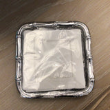 Giftables Garden Bamboo Silver Cocktail Napkin Holder