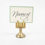 Brass Place Card Holder